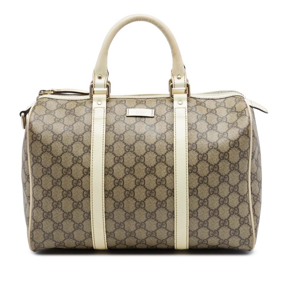 Gucci Joy Boston Bag Gg Coated Canvas #334059G87B